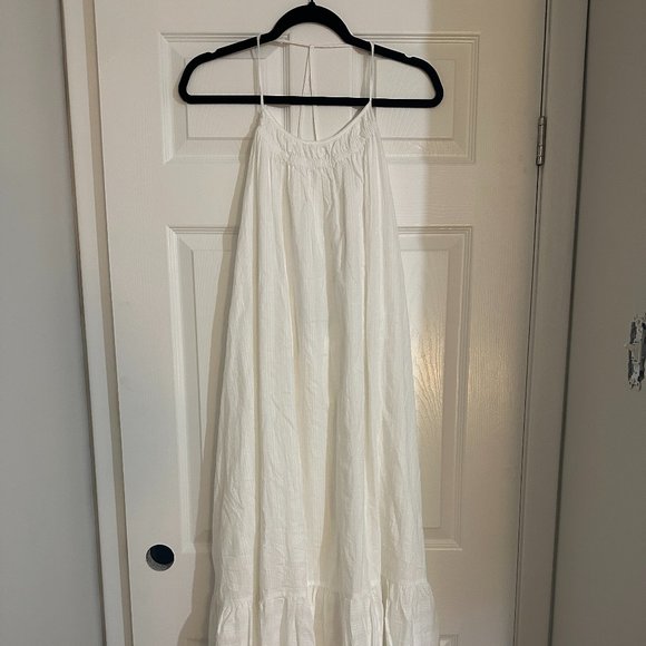 Rae and Doe - stripe cami style midi dress - Picture 3 of 4